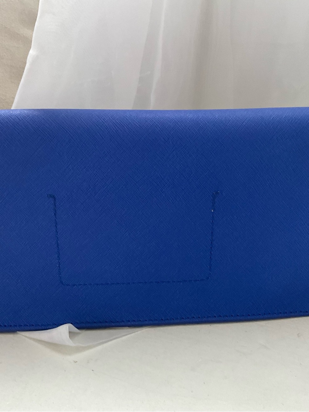 kate spade Scallop-Trim Envelope Clutch - Blue - Picture 2 of 4